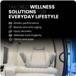 AeroVita™ - Compact Seated Steel HBOT Chamber for Oxygen Therapy