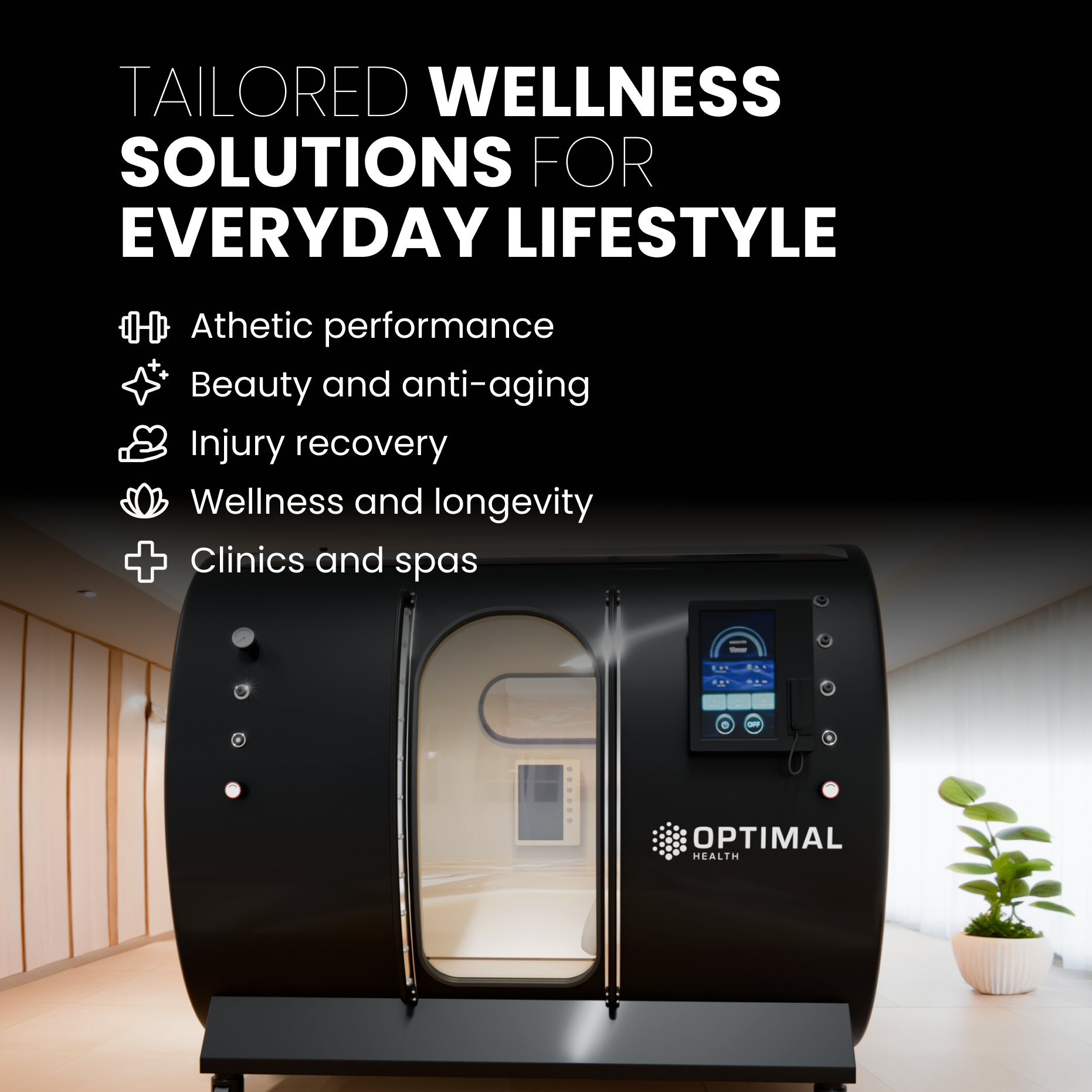 AeroVita™ - Seated Steel Chamber for HBOT