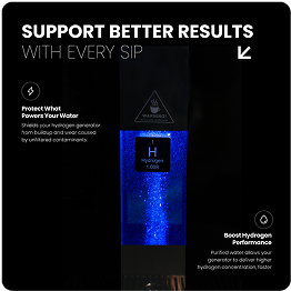 3-Stage Filter Pack for Hydrogen Generator