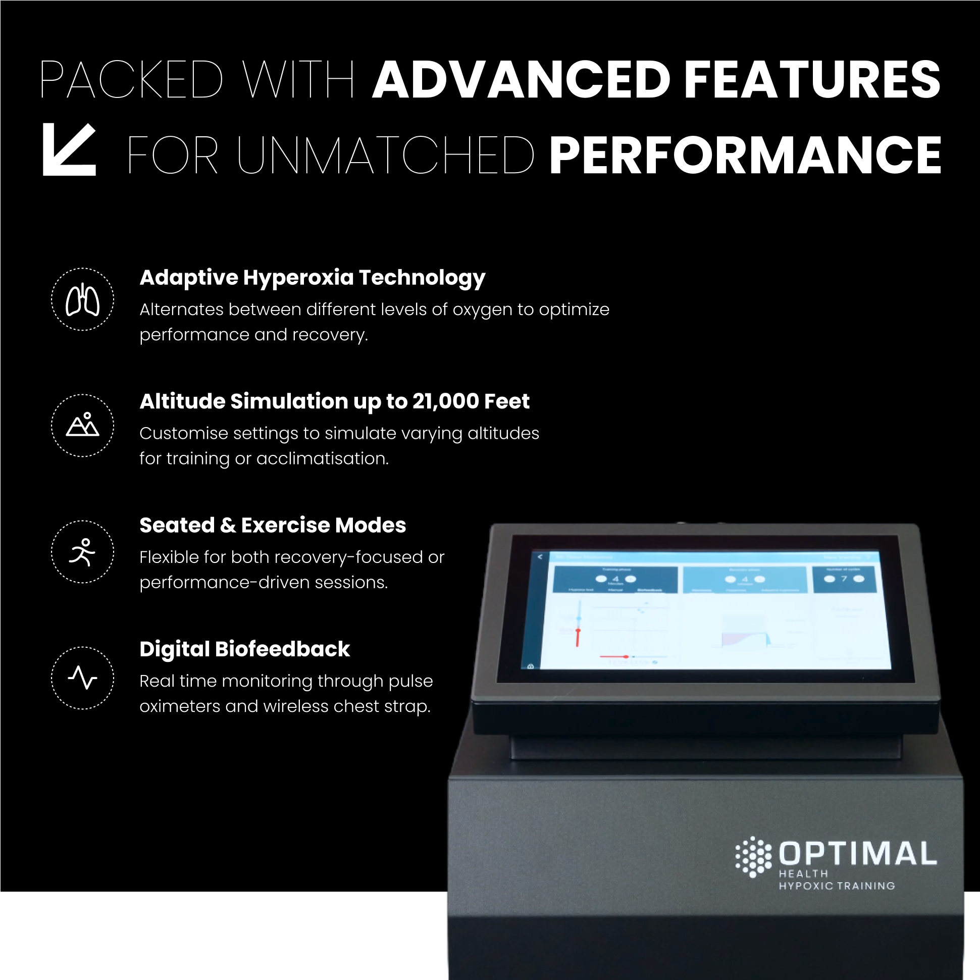 AeroVita™ - Hypoxic Treatment Machine for Altitude Training