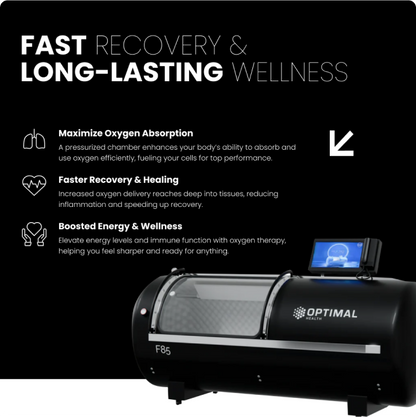 AeroVita™ - F85 Steel HBOT Chamber for Mild Hyperbaric Oxygen Therapy